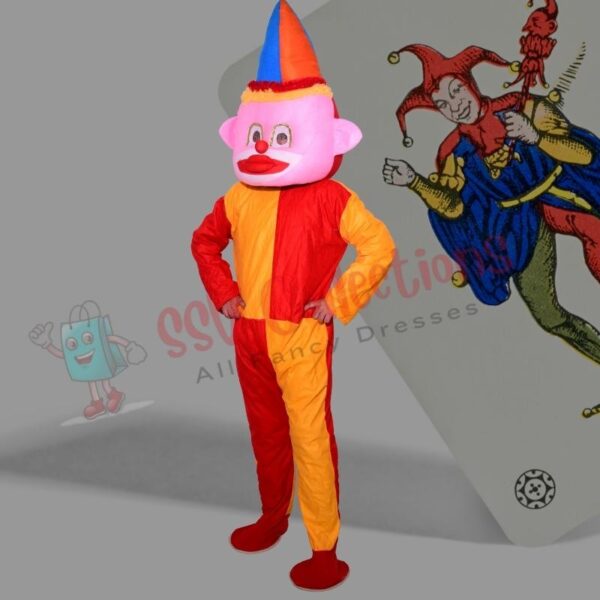 Mascot Dress For Adult (Joker) - Image 2