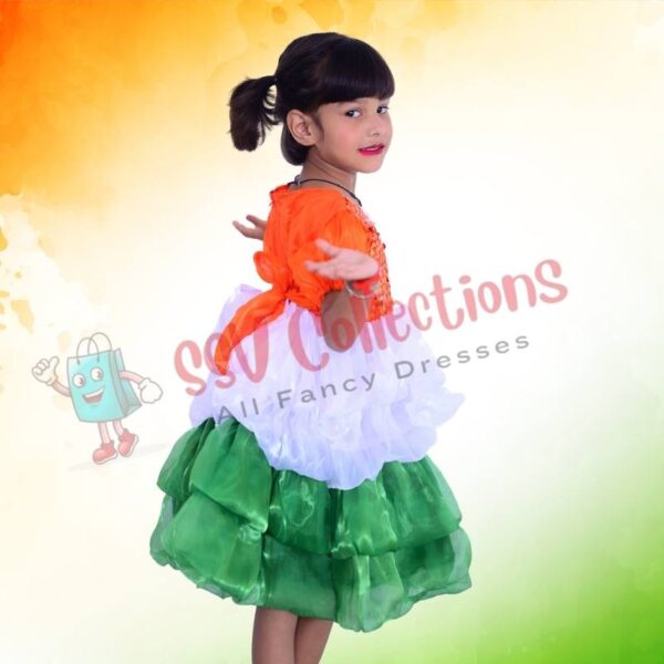 Tiranga Frock Dresse