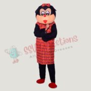 Mascot Dress For Adult (Minnie Mouse)
