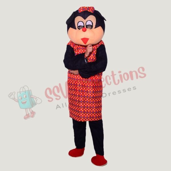 Mascot Dress For Adult (Minnie Mouse)