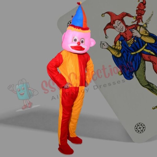 Mascot Dress For Adult (Joker) - Image 3