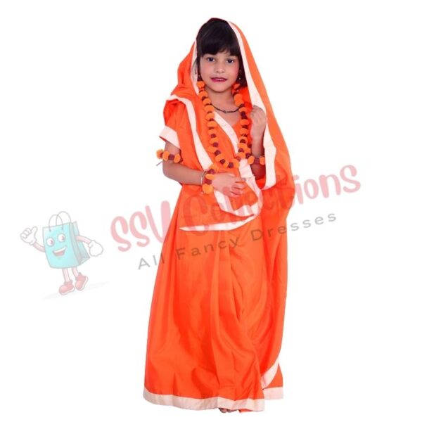 Vanvasi Sita ji / Meera ji saree with border