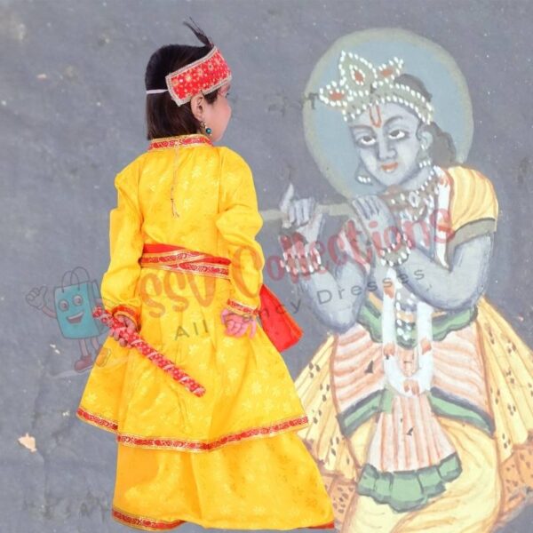 Angrakha Krishna Dress - Image 4