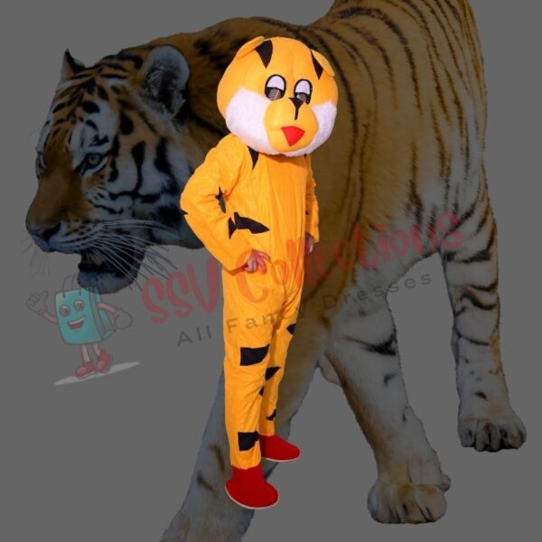 Mascot Dress For Adult (Tiger) - Image 3