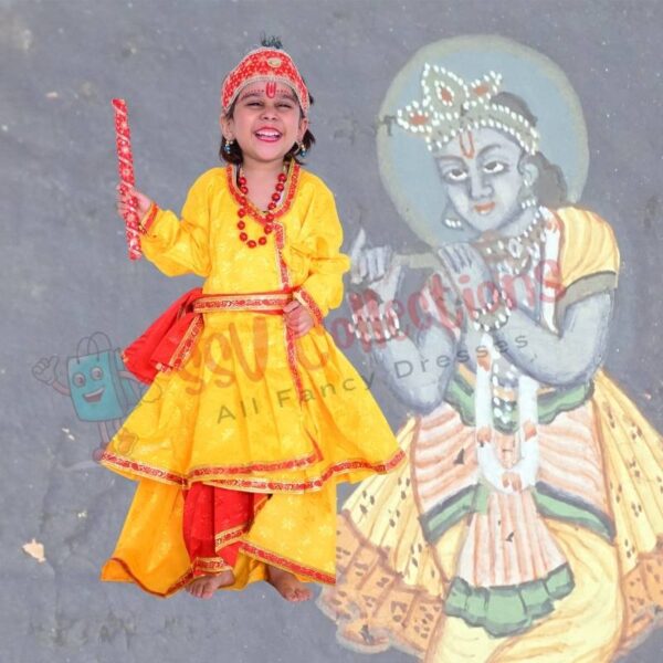 Angrakha Krishna Dress - Image 2