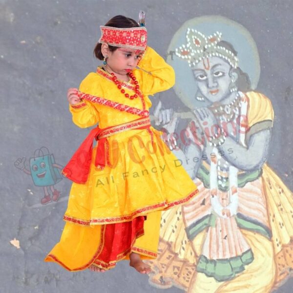 Angrakha Krishna Dress - Image 6