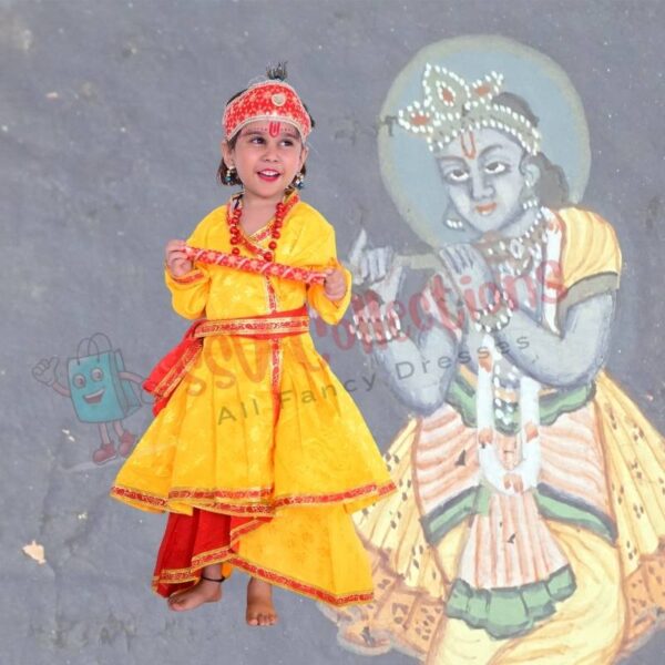 Angrakha Krishna Dress - Image 5