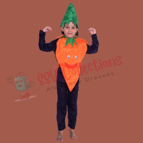 Carrot Cutout Dress For Kids - Image 2
