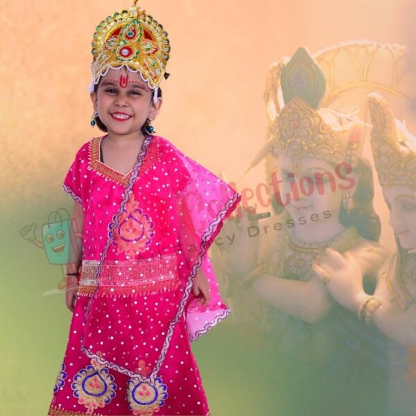 Radha Net Bindi Lehenga
