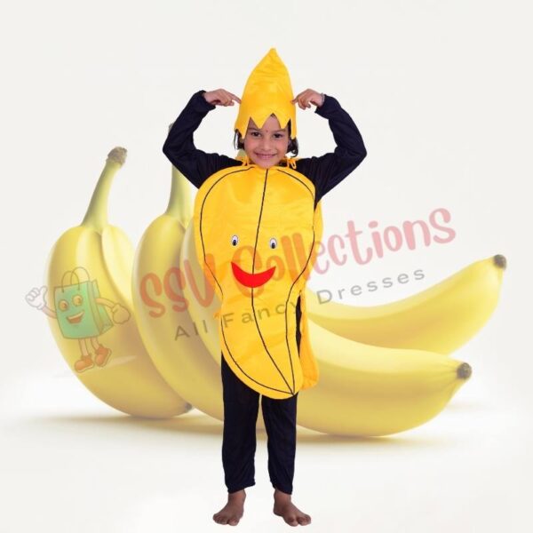 Banana Cutout For Kids