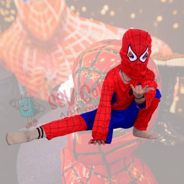 Spiderman Dress Costume for Kids - Image 4