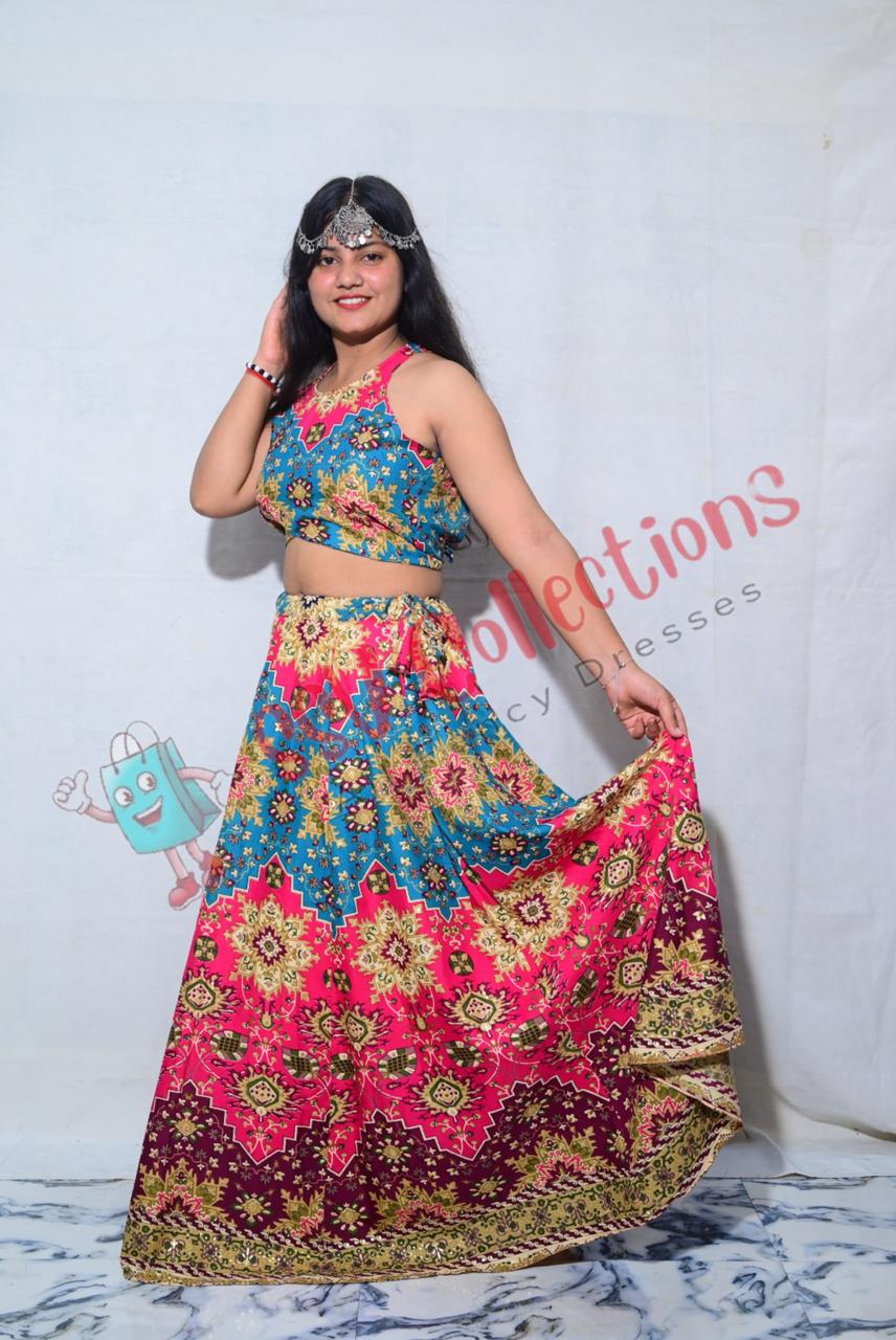 Garba Navrati Lehenga/ Assorted Colours (Stylish) - Image 3