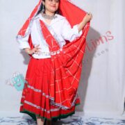 Haryanvi Lehenga With Chunni (Assorted Colour)