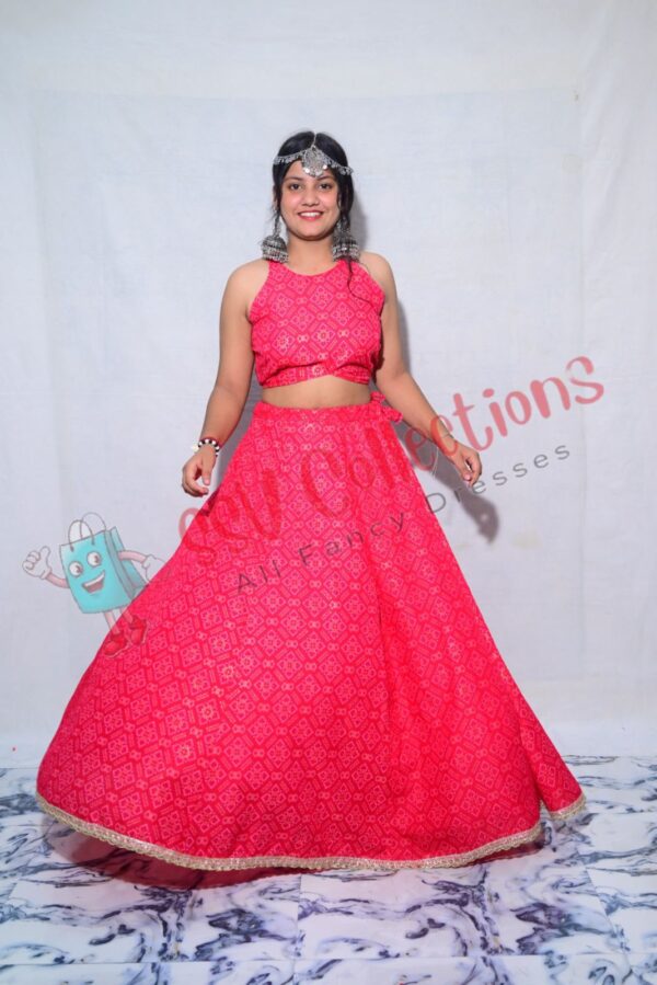 Garba Navrati Lehenga/ Assorted Colours (Stylish)