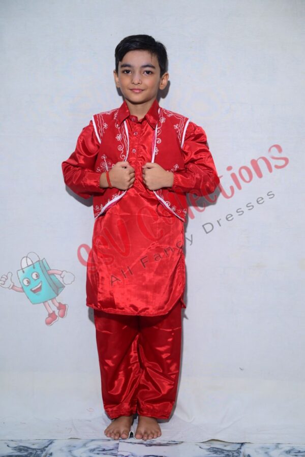 Kashmiri Boy Dress With Jacket