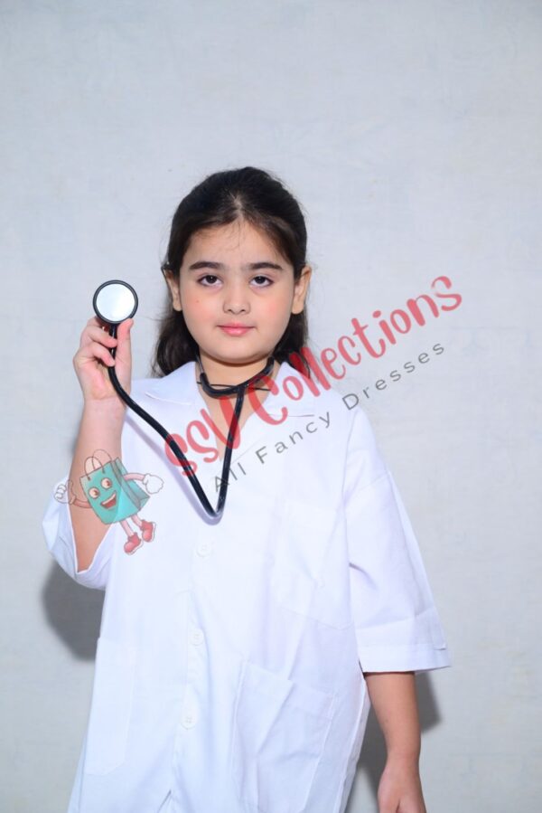 Doctor coat with stethoscope