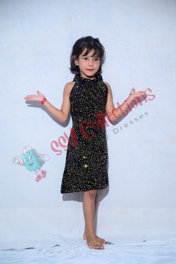 Black And Gold Western (For Girl)