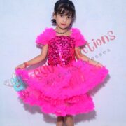 Pink Western Dress (For Girl)